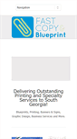 Mobile Screenshot of fastcopyandblueprint.com