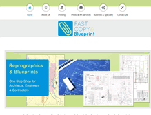 Tablet Screenshot of fastcopyandblueprint.com